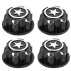4pcs Aluminum Alloy Wheel Hub Cap Cover Accessory Fit for