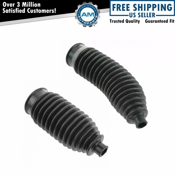 AM Autoparts 2pc Steering Rack & Pinion Boot Bellow Pair