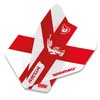 WINMAU Mega Standard England Dart Flights - 10 sets per