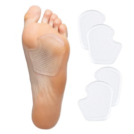 ZenToes Metatarsal Pads Women, Ball of Foot Cushions, Heel Inserts for Women, Shoe Inserts for Morton's Neuroma and Sesamoiditis Support, Metatarsalgia Foot Pads, 2 Pairs