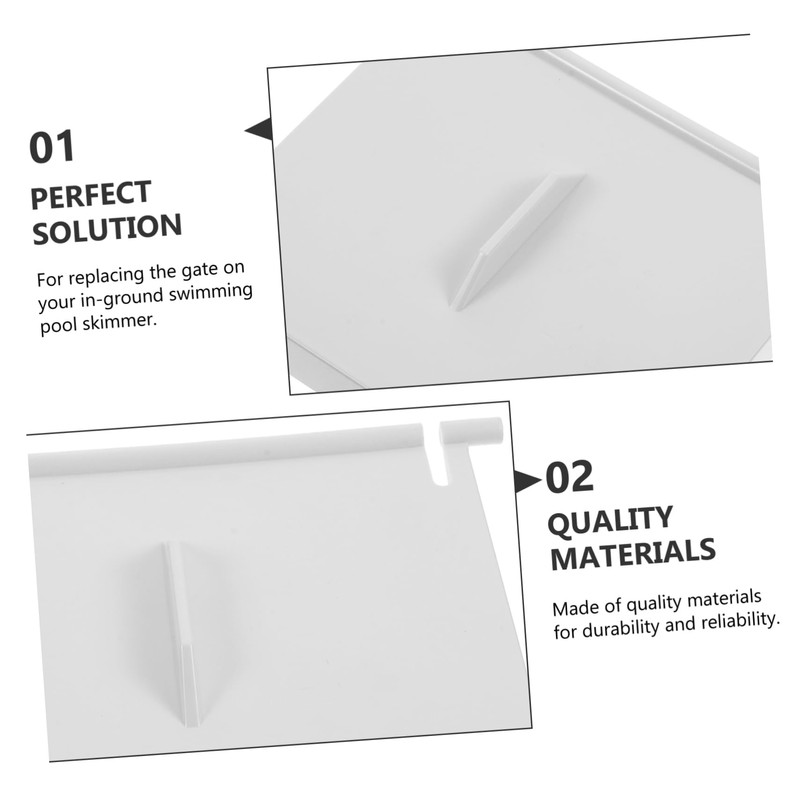 BESPORTBLE Pool Skimmer Door Flap Replacement for Reliable for Swimming