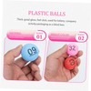 CORHAD 60pcs Raffle Ball Game Balls Plastic for Fundraisers Parties