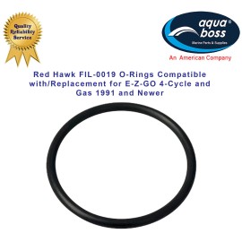 Red Hawk FIL-0019 O-Rings Red Hawk Compatible for E-Z-GO 4-Cycle and Gas 1991 and Newer