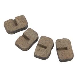 Disc Brake Shoes, Ceramic 4pcs Set Replacement Rear Disc Brake Pads for MOTOVOX MBX10 MBX11 Mini Bike for Scooter Kart