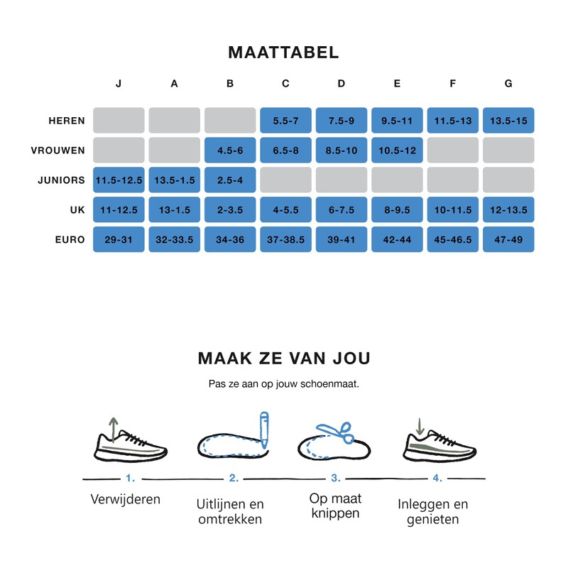 Daily Use Insole Active Cushion Medium Arch Cushioning Impact Dispersion