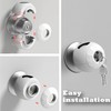 AILUOQI Childproof Door Knob Covers Babyproof (4 Pack) Child Door