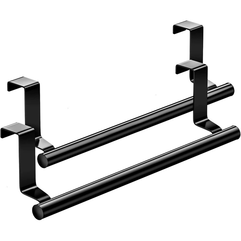 Stainless Steel Over Door Towel Rack Bar Holders for Universal