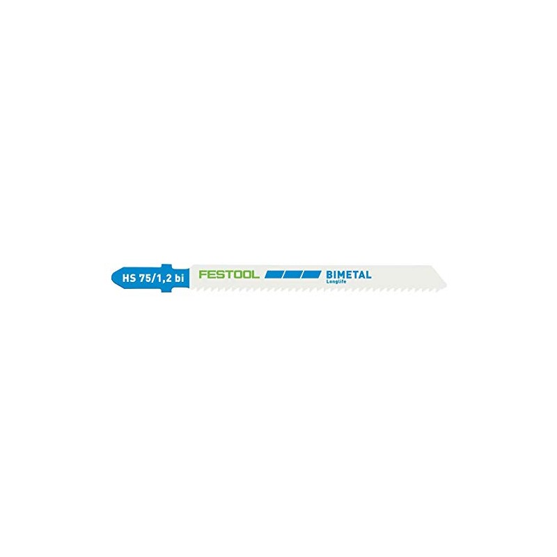 Festool Jigsaw Blade HS 75/1.2 BI/20 Metal Steel/Stainless Steel