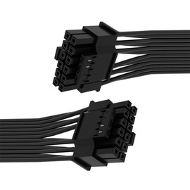 cablecc 12VHPWR ATX3.0 PCI-E 5.0 Power Modular Cable 16Pin to 16Pin for 3080 3090TI PSU 12+4Pin Graphics Card