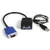 StarTech.com 2 Port VGA Video Splitter - USB Powered -