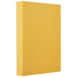 Nakabayashi Terracotta TER-L3P-140-Y Pocket Album With Perfect Binding, Large Size, 3-Tier, Yellow