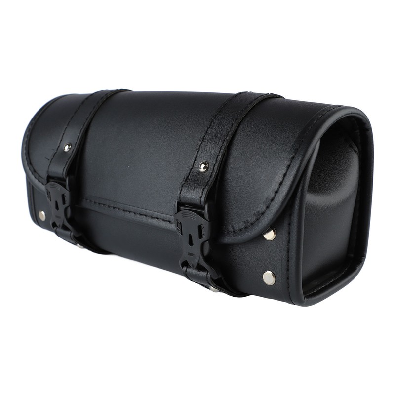 Motorbike Roll Saddlebags 2 Strap Buckle Closure Waterproof 2 Strap