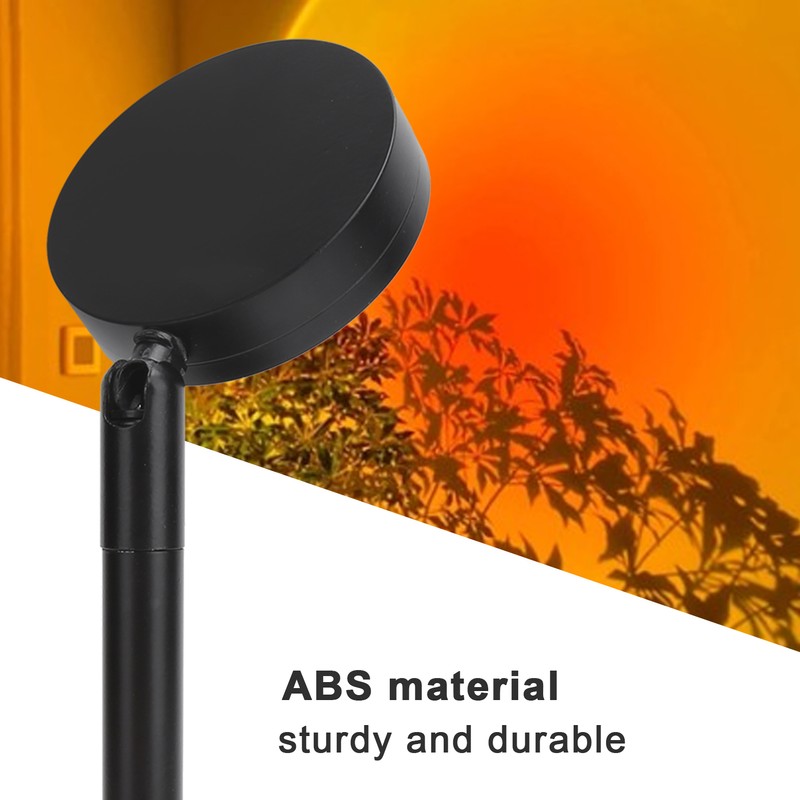 Sunset Light 180° Rotating Sundown Pattern Projection Floor Lamp USB