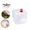 KICHOUSE Portable Water Container Camping Water Tank Pe Pp Material