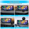 Pyniro 10.26" Portable Apple Carplay Screen for Car, Carplay &