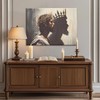 Framed Jesus is the King Christian Wall Art, Jesus and