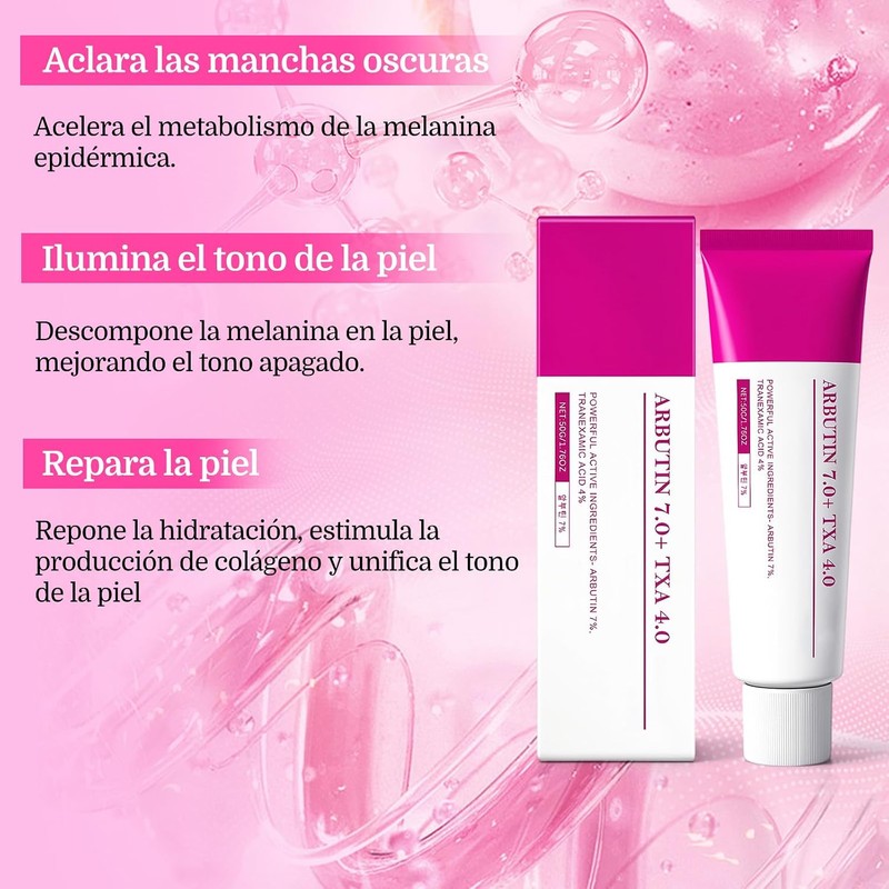 7.0 + TXA 4.0.CREAM Crema de manchas faciales