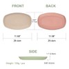 Hobein 6 Pack 11 inch Wheat Straw Dinner Plates -