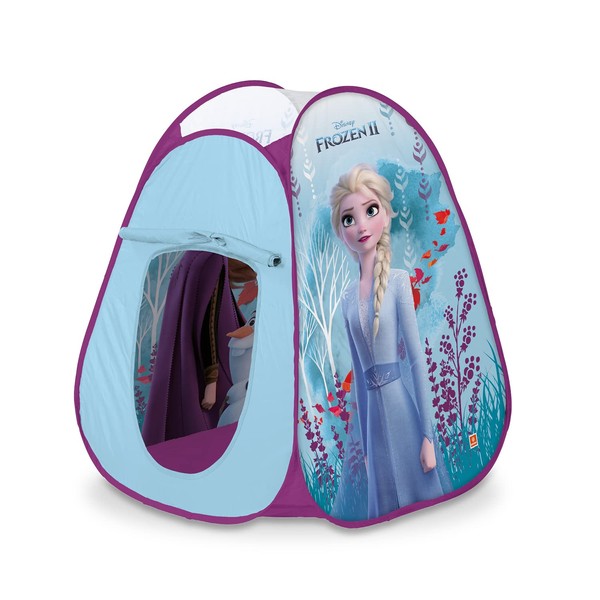 Mondo Toys – Frozen Pop-Up Tent – Spielzelt für Jungen und Mädchen – einfach zu montieren, leicht zu öffnen, inklusive Tragetasche – 28391