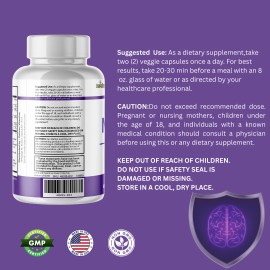 Pelican Vitamins Neuro Speed- Brain Support- 4 Bottles- 240 Capsules