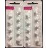 Oticon 2 Packs Oticon 8mm Rite Open Domes. 10 Domes/pack,