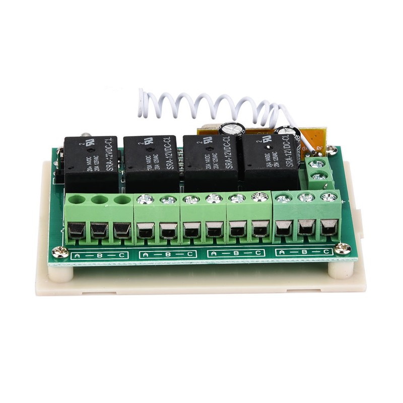 12V 433MHz Wireless Remote Control Switch Relay Receiver RF Transmitter