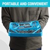 DURATECH 2-Piece Silicone Tool Tray, Premium Non-Slip Flexible Tool Organizer