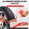 【2024 Upgraded Version】Bindream Motorcycle Tire Chains, Motorcycle Snow Chains, 10-Piece