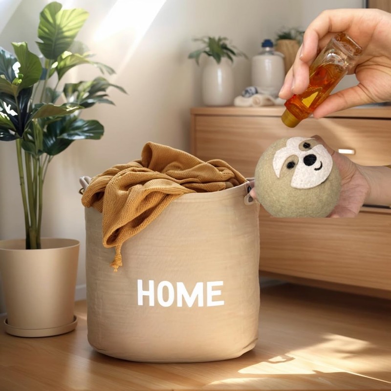 YWXWY Wool Dryer Balls, Cute Pattern Drying Balls for Laundry,