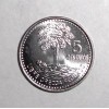Guatemala coin 5 centavos Kapok Tree Plant Wildlife