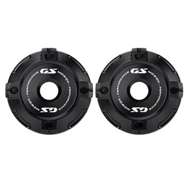 ZEXDDI Fit For R 1300 GS R1300GS ADVENTURE 2025 Motorcycle CNC R 1300GS ADV 2024 Top Front Forks Trim Cover Cap Fork Top Tube Covers Accessories (Black)