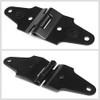 6X Transglobal Black Hinges (Roll Center, 2" Width) Works with