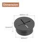 sourcing map Cable Hole Cover, 6Pcs 25mm/1 Inch Rubber Desk