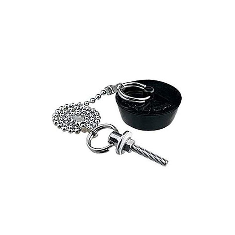 KAKUDAI 491-001 Washbasin with Rubber Stopper 1.6 x 13.4 inches