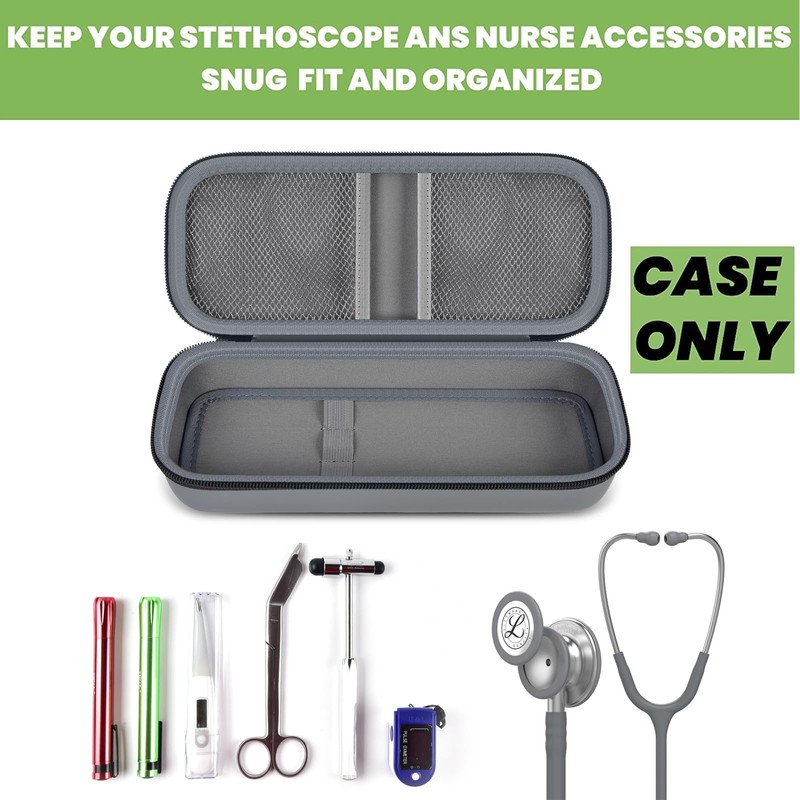 Stethoscope Case Compatible with 3M Littmann Classic III Monitoring/Lightweight II
