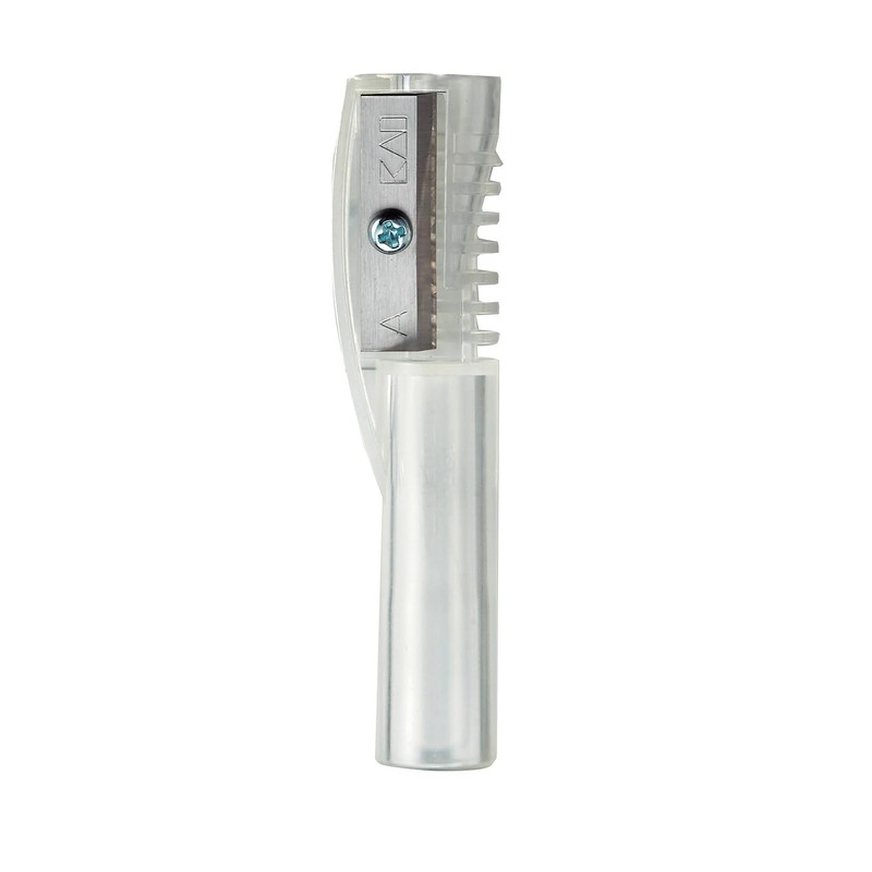 Kutsuwa RB032-10P Pencil Cap with Sharpener, Clear, Pack of 10