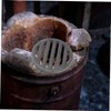 Mobestech Round Fire Grate for Indoor and Outdoor Use High