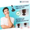 Saffire Adjustable Feet Levelers for Furniture, 3/8-16 Thread – Dark