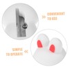 SAFIGLE Cute Bunny Pencil Sharpener Handheld Manual Sharpener for Eyeliner