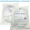 GlobalRoll Urinary Drainage Bag with Anti-Reflux Chamber, Urine Bag with