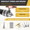 Gueenky 90 Degree Angle Drill Attachment with Keyless Chuck 1-10