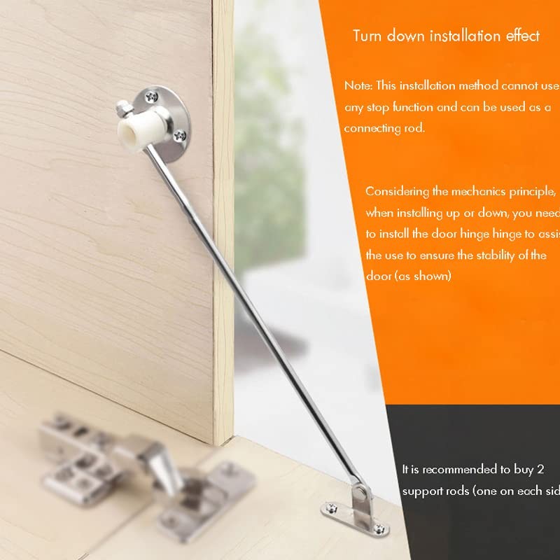 Furniture Cupboard Stainless Steel Lid Support Hinge, Stay Cabinet Hinges