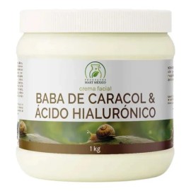 Crema facial baba de caracol y ácido hialurónico 1 kg | efecto antiedad e hidratante