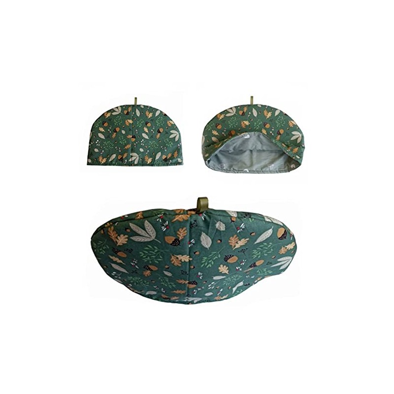 Vintage Tea Cozies, Nature Cotton Tea Pot Warmer, Teapot Dust
