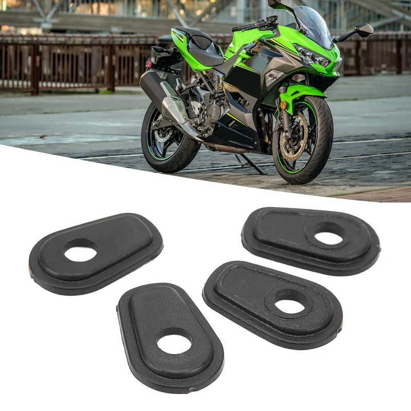 BOROCO 8pcs Motorcycle Refit Indicator Indicator Adapter Spacer Replacement for