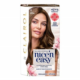 CLAIROL Nice 'n Easy Permanent Color, [6] Light Brown 1 ea