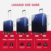 FUL 31 Inch Impulse Rolling Luggage, Ombre Hardshell Suitcase with
