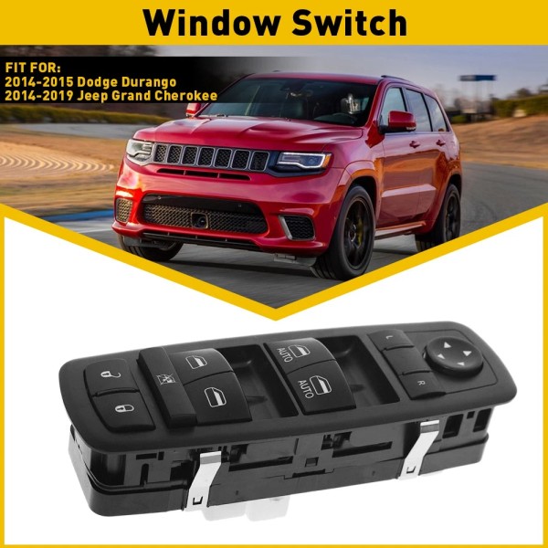 unbrand Master Power Window Control Switch 68184802AA For Dodge 2014-2015