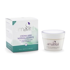 Cream face normal izzante AMAVITAL skin for mixed and impure