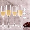 YARYOUNG Champagne Flute Glasses Set of 12, 6 Oz Classic